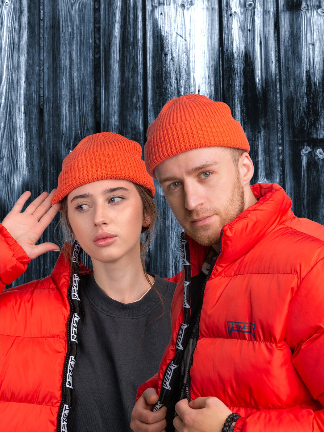 Шапка Bezet orange