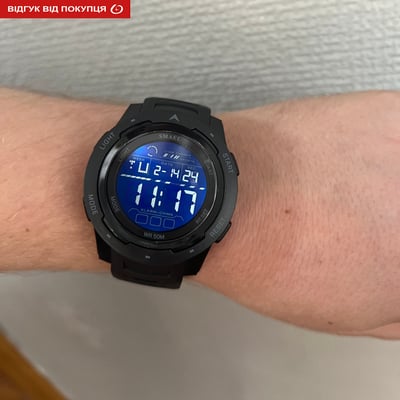 Чоловічий тактичний годинник Smael Brutto Pro - Фото 8