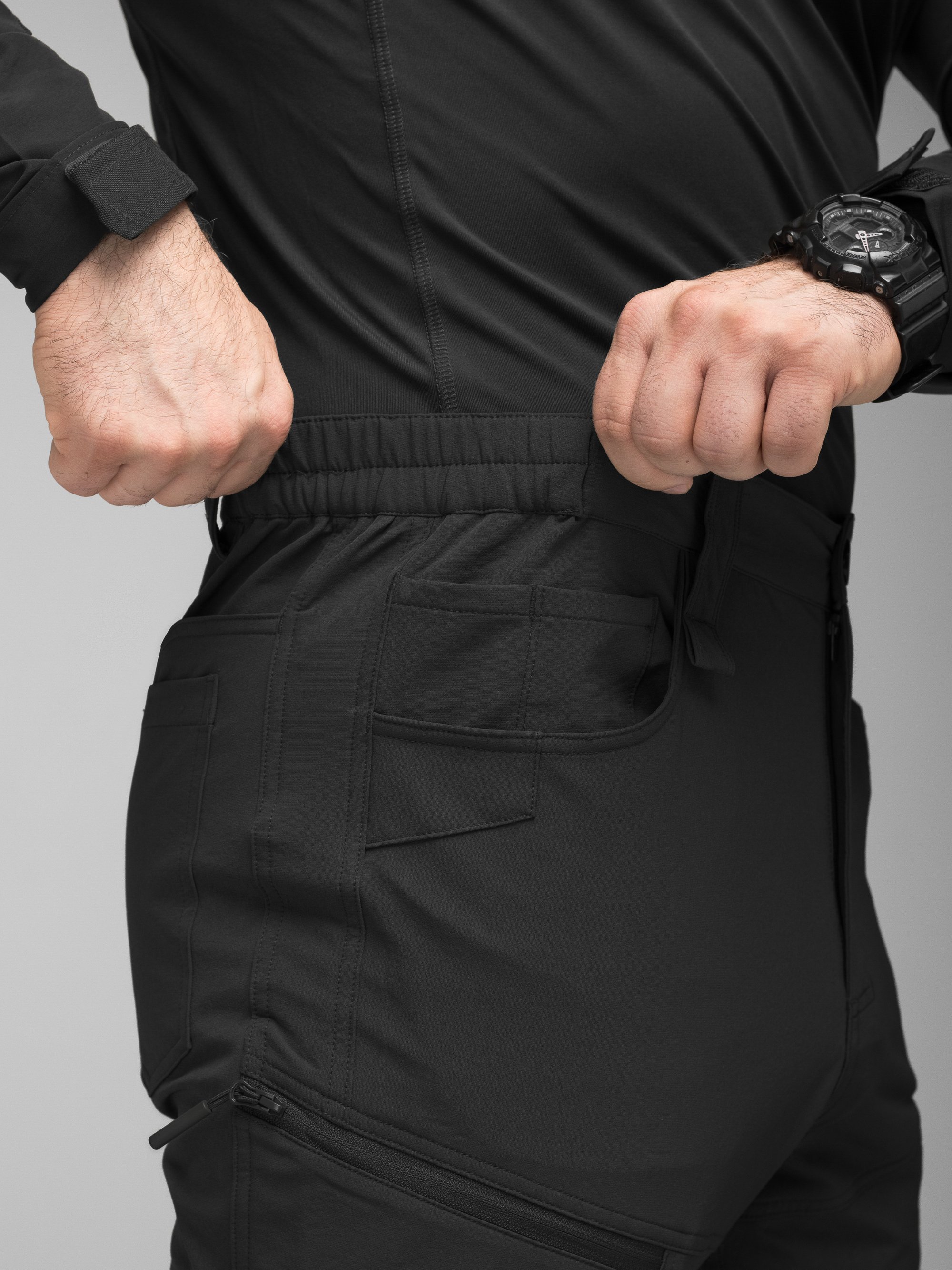 Штани карго тактичні BEZET TactDry 240 чорний - Фото 16