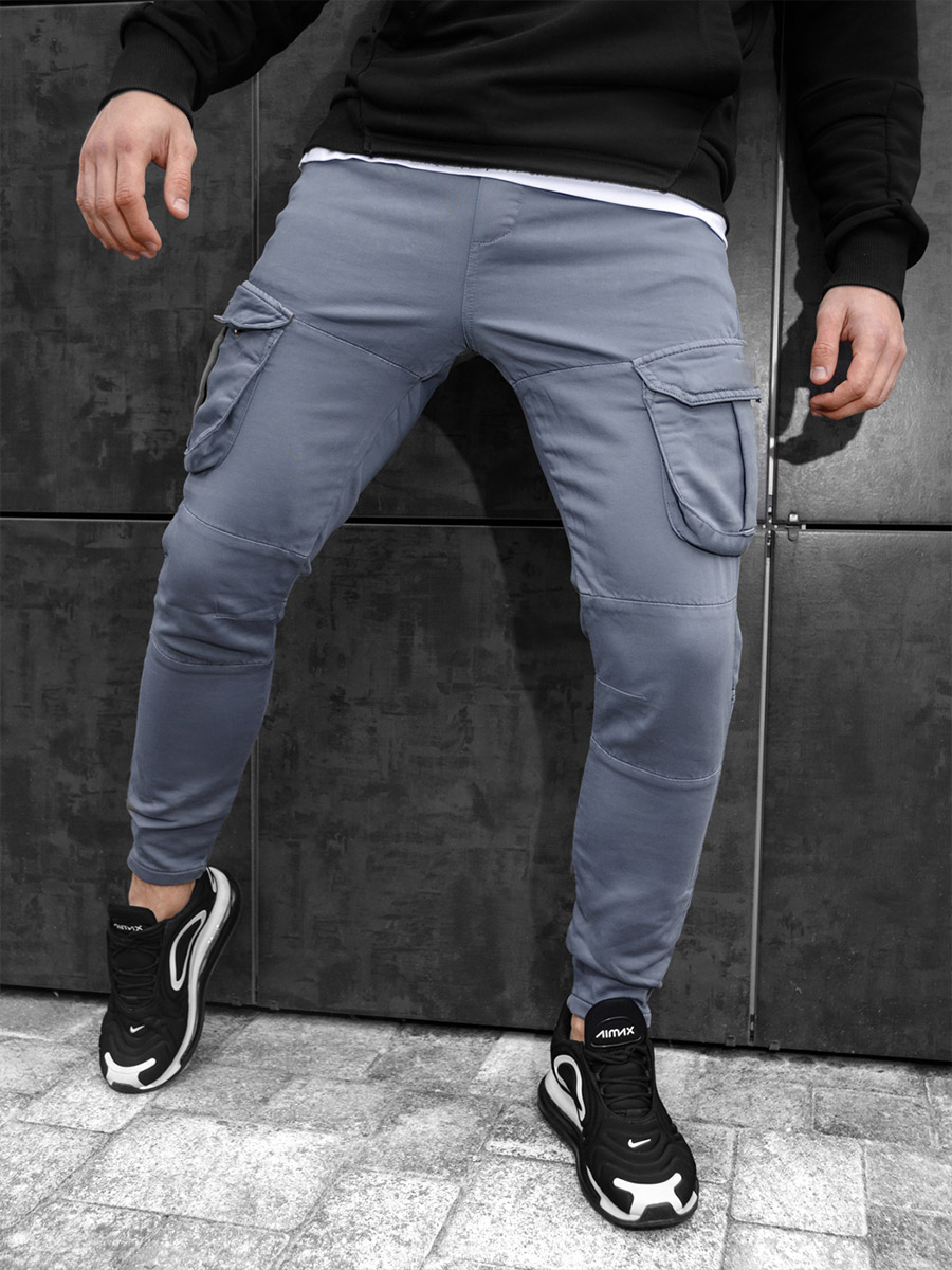 Брюки карго BEZET Punch сірий