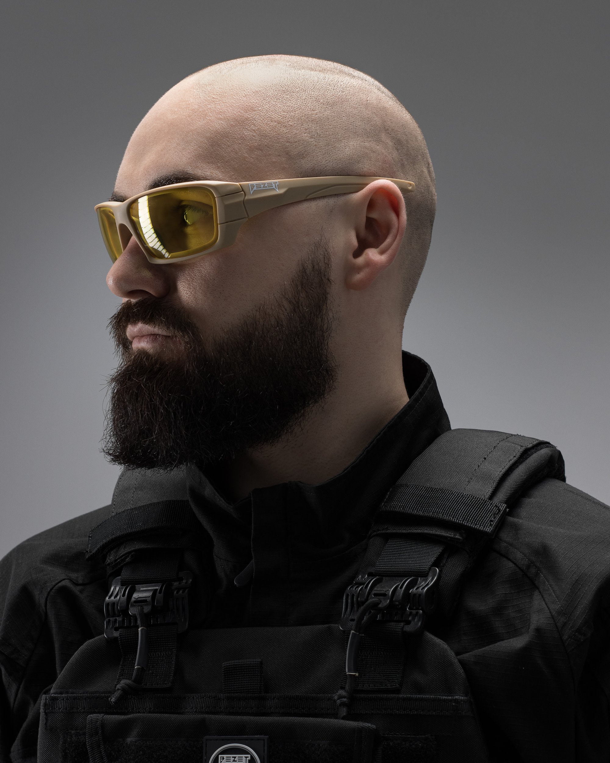 Окуляри тактичні BEZET Shadow пісочний - Фото 18