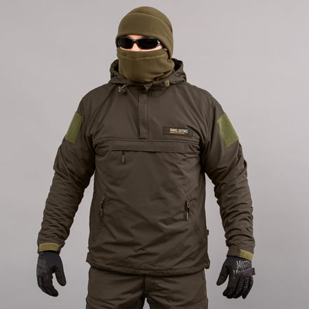 Анорак "TRAVEL DEFENCE" DARK OLIVE Armoline
