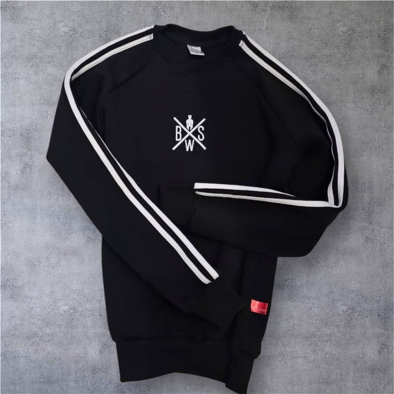 Спортивний костюм зимовий BRAVE ПУНІШЕР чорний в полоску - Фото 1