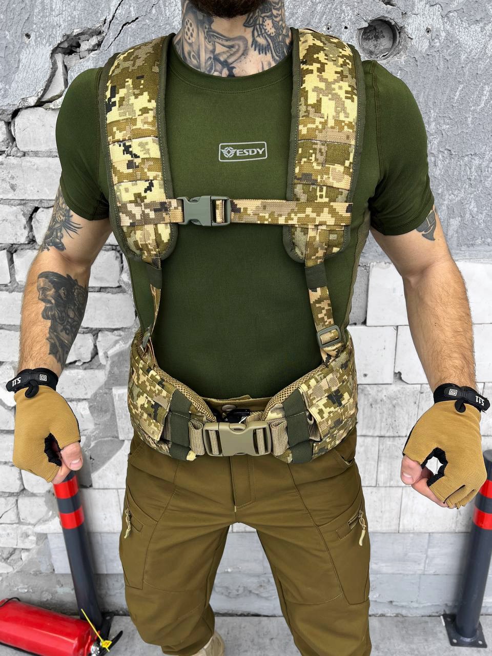 Ременно-плечевая система WARBELT Пиксель Sold-Out