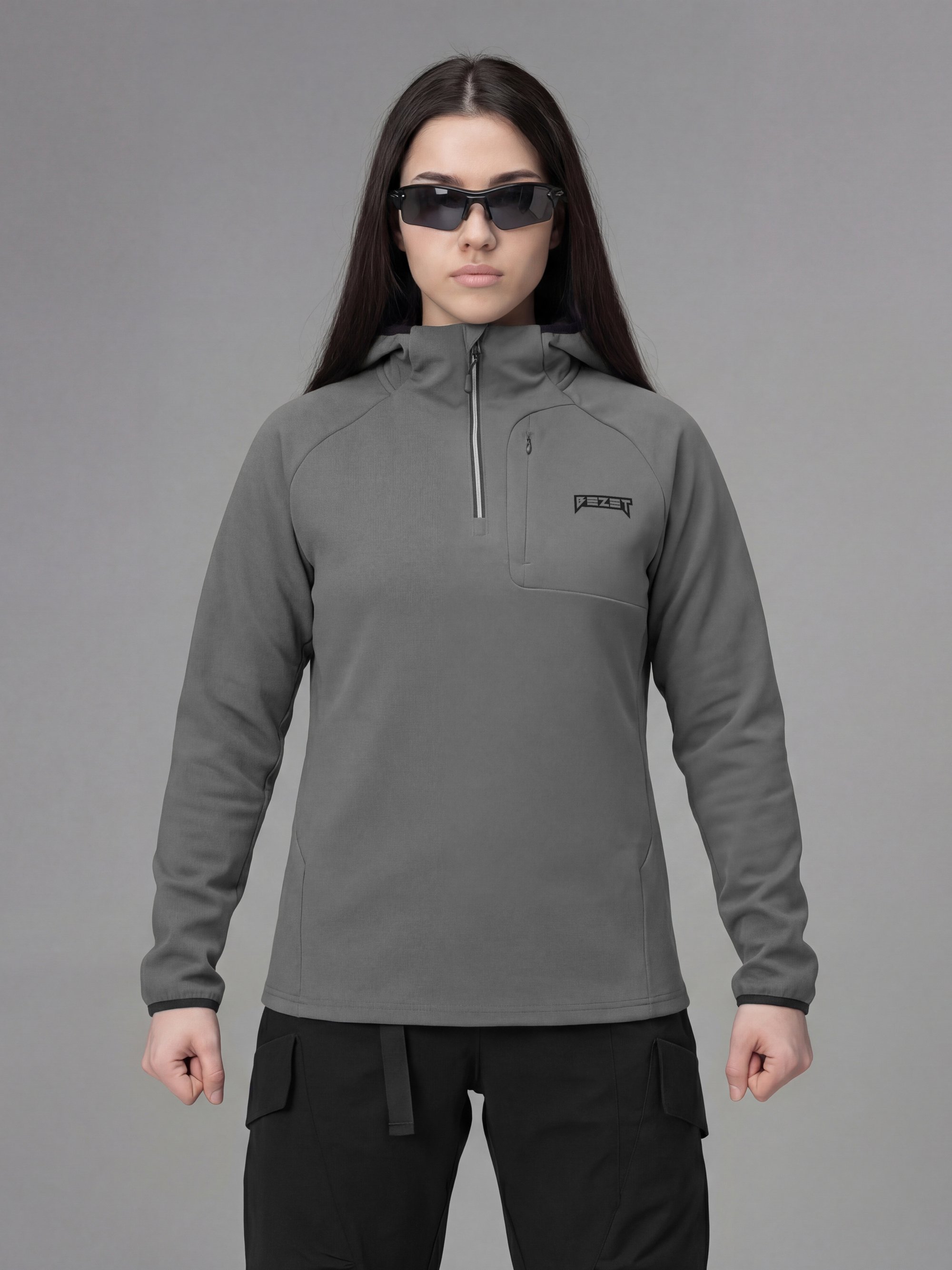 Кофта жіноча BEZET Motion сірий