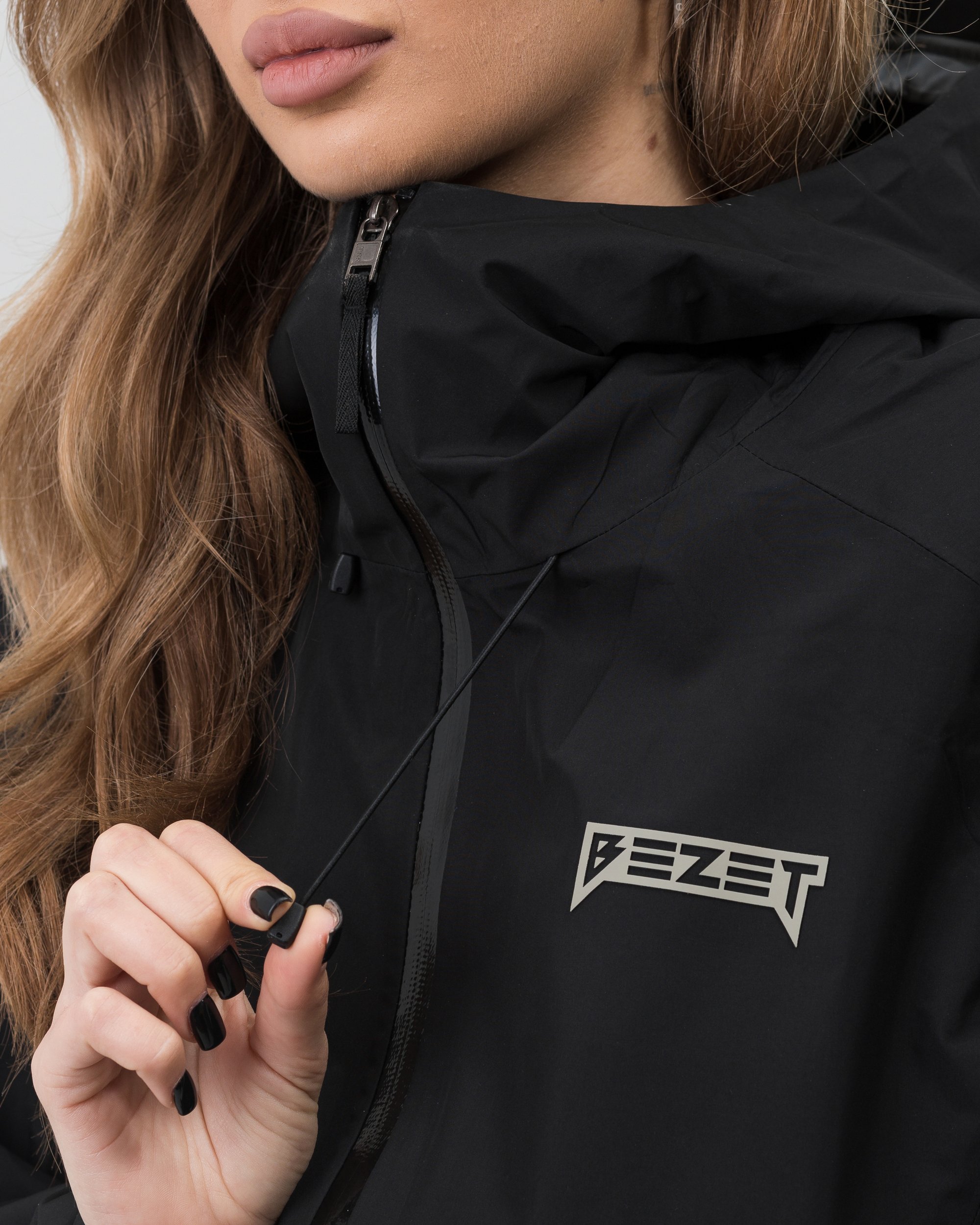 Куртка вітрівка жіноча BEZET ShieldTech чорний - Фото 5