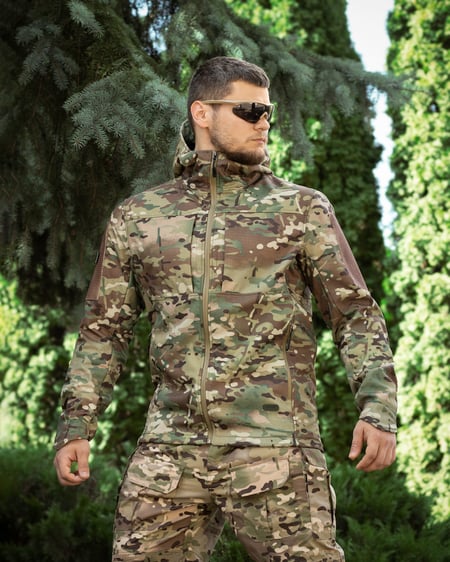 Куртка Softshell BEZET Falcon мультикам