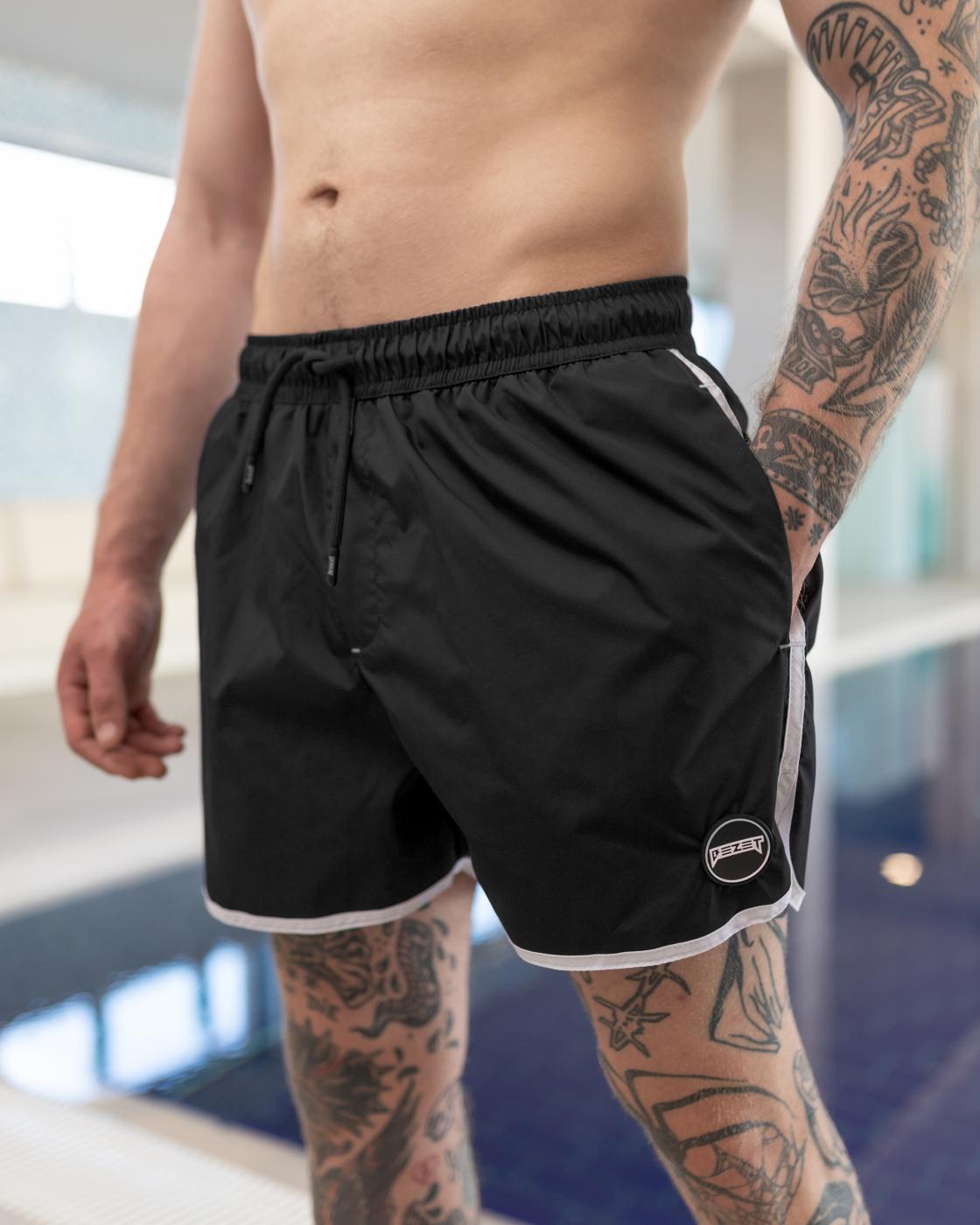 Шорти плавальні BEZET Aqua чорний - Фото 5