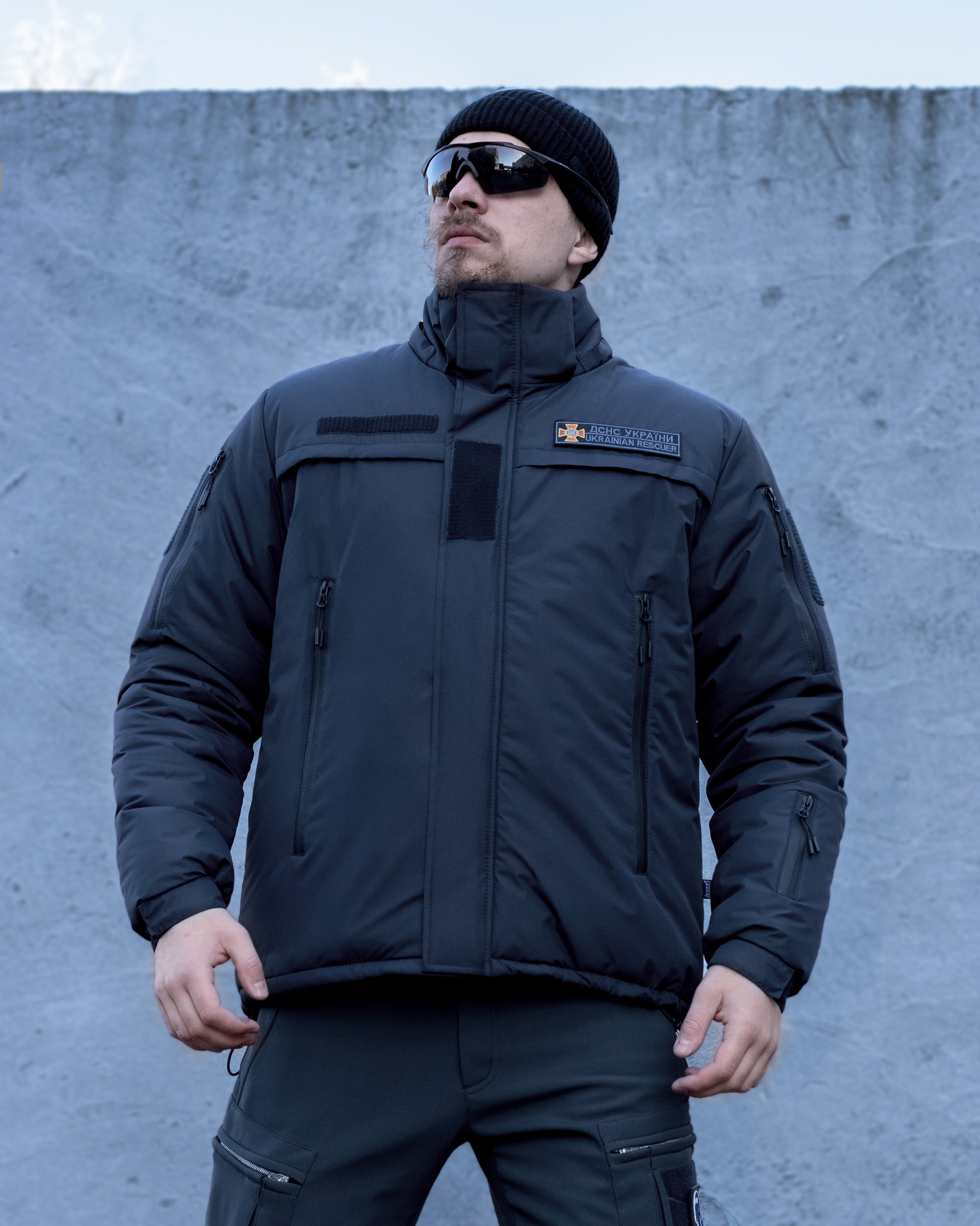 Куртка тактична зимова BEZET Rescuer синій - Фото 13