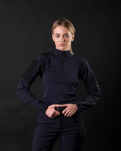 Сорочка тактична жіноча BEZET Combat синій - Фото 2