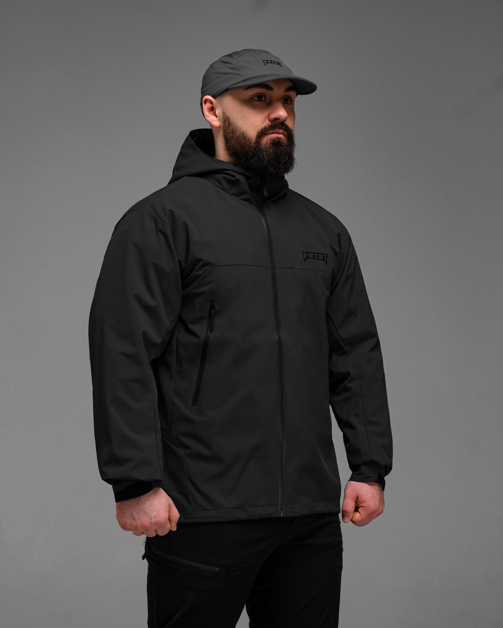 Куртка вітрівка BEZET WindBreaker чорний - Фото 13
