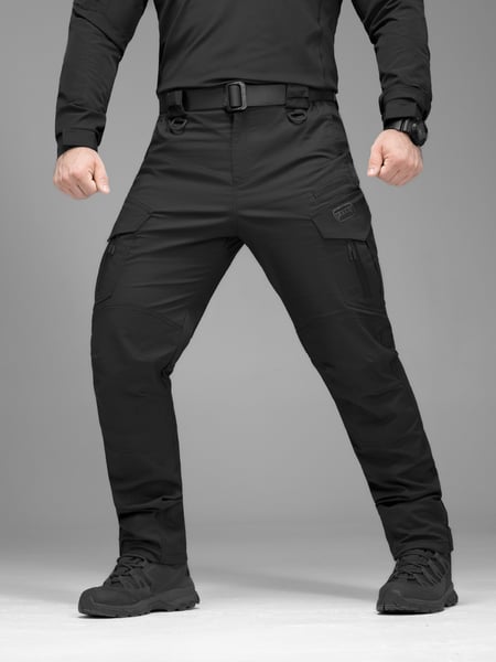 Штани карго тактичні BEZET Onyx чорний