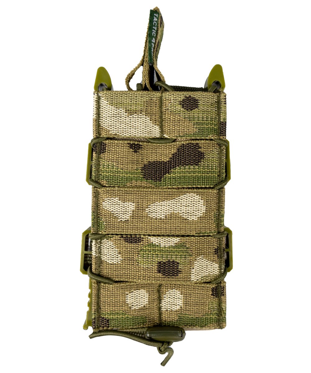 Підсумок для АК/АКМ на 1 магазин нейлон 1000D мультикам з відкритим карманом пластик Tactic4Profi