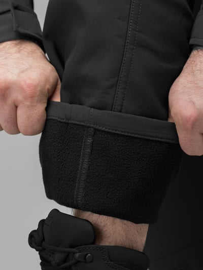 Зимові брюки карго тактичні Softshell BEZET Ешелон чорні - Фото 25