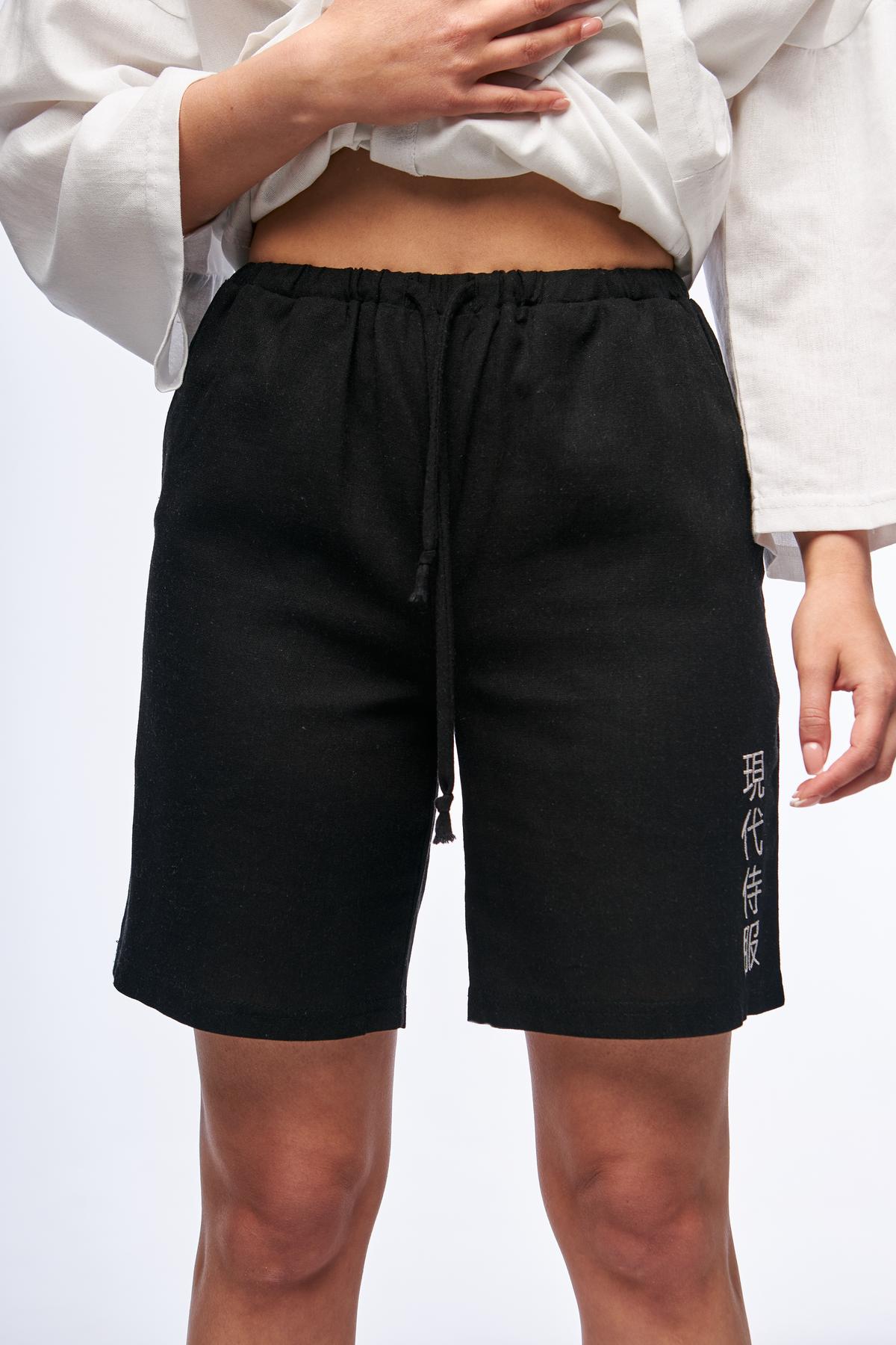 Шорти жіночі з льону SW-2424 TURWEAR