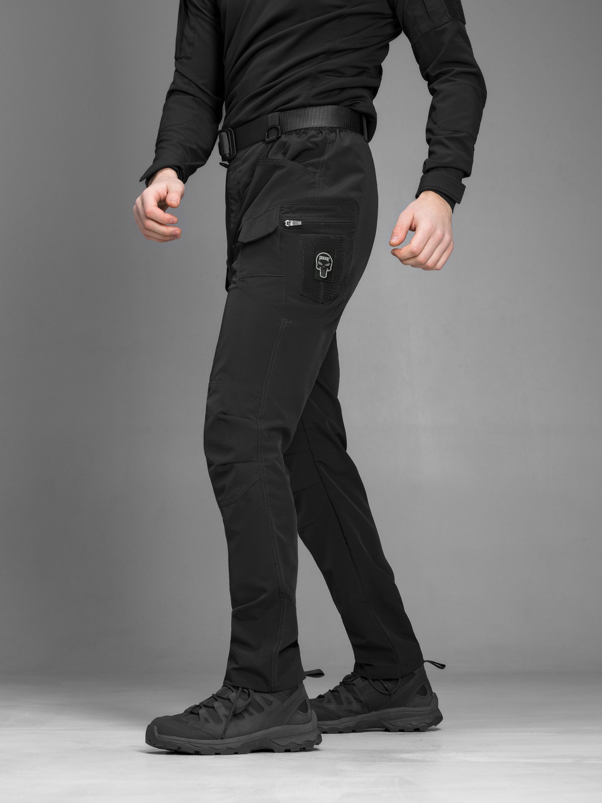 Брюки карго тактичні BEZET Байрактар чорний - Фото 11