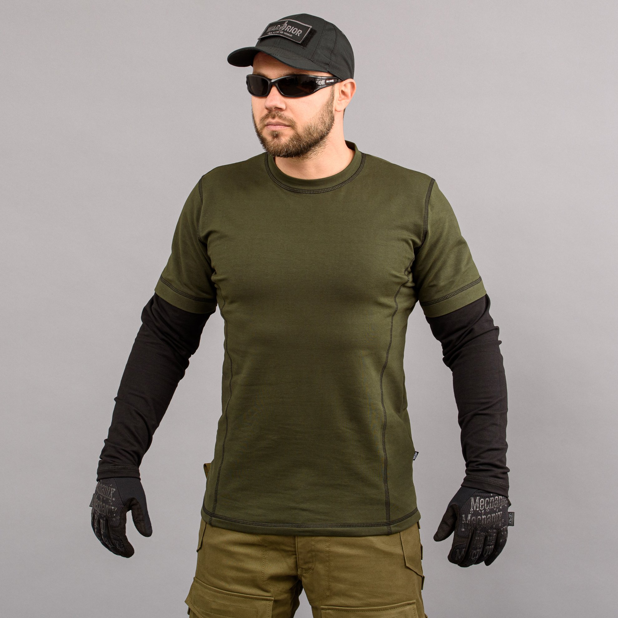 Футболка c рукавами "CLASSIC" OLIVE Armoline