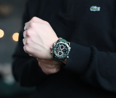 Чоловічий тактичний годинник Naviforce Fly Army Green Бест Тайм - Фото 16