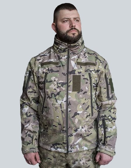 Куртка тактична Soft Shell Патріот мультикам MILIGUS