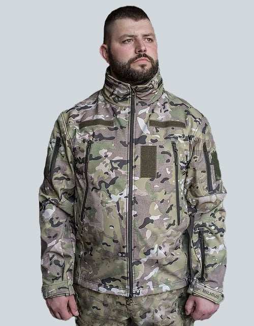 Куртка тактична Soft Shell Патріот мультикам MILIGUS