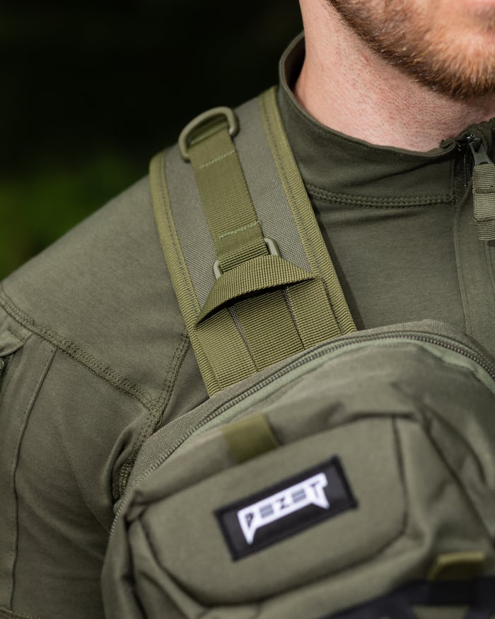 Месенджер BEZET Armor хакі - Фото 4