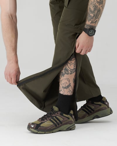 Штани-трансформери BEZET AdventurePro хакі - Фото 21