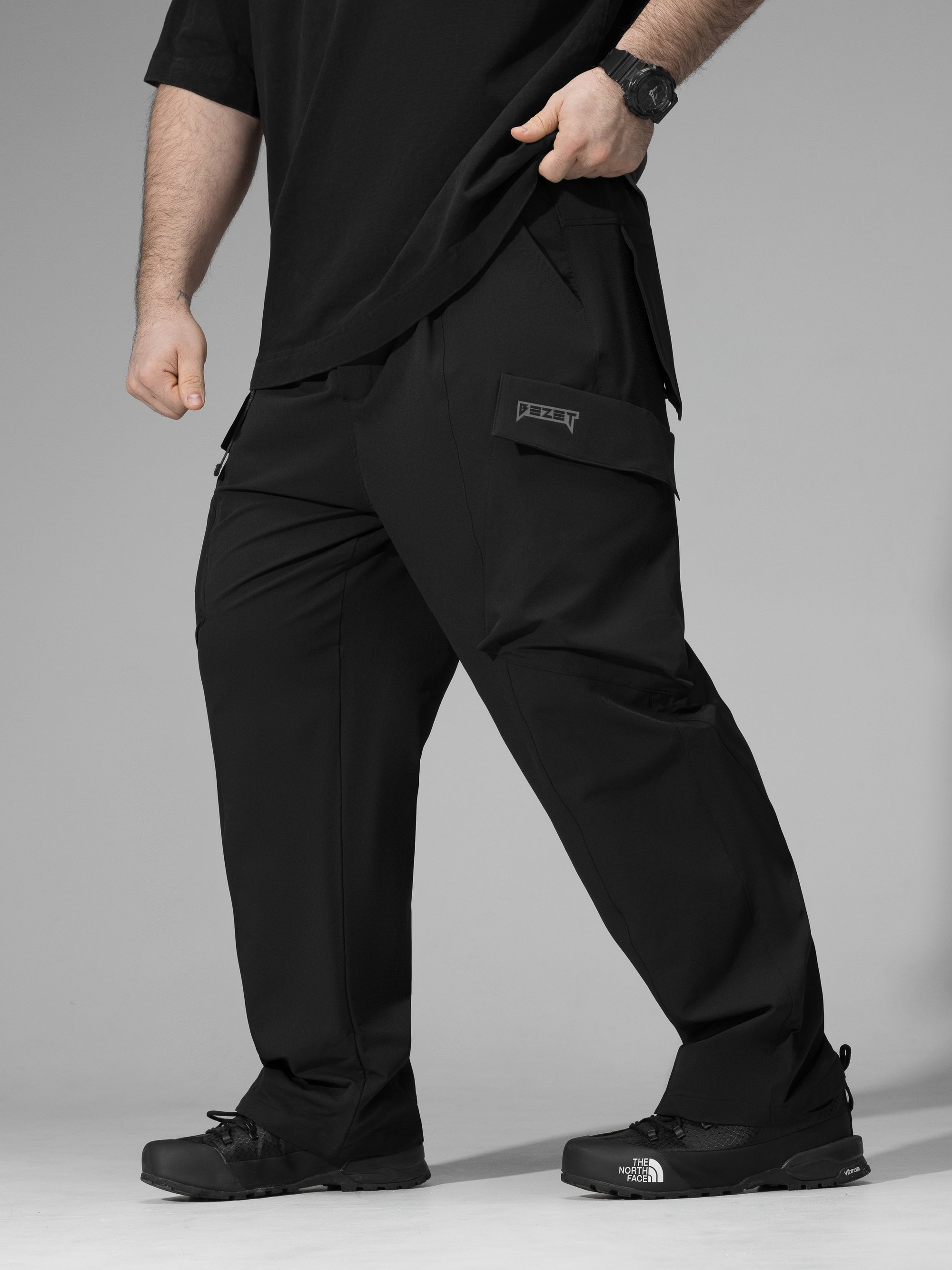 Штани карго BEZET Grit чорний - Фото 27