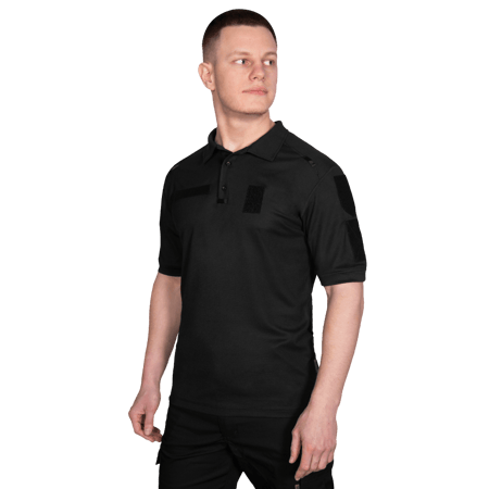 Поло Camotec Paladin CoolPass Pique LT Чорний KOMBAT