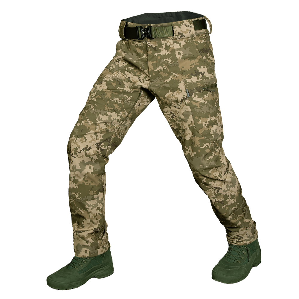 Штани Camotec SoftShell Vent Оливковий KOMBAT