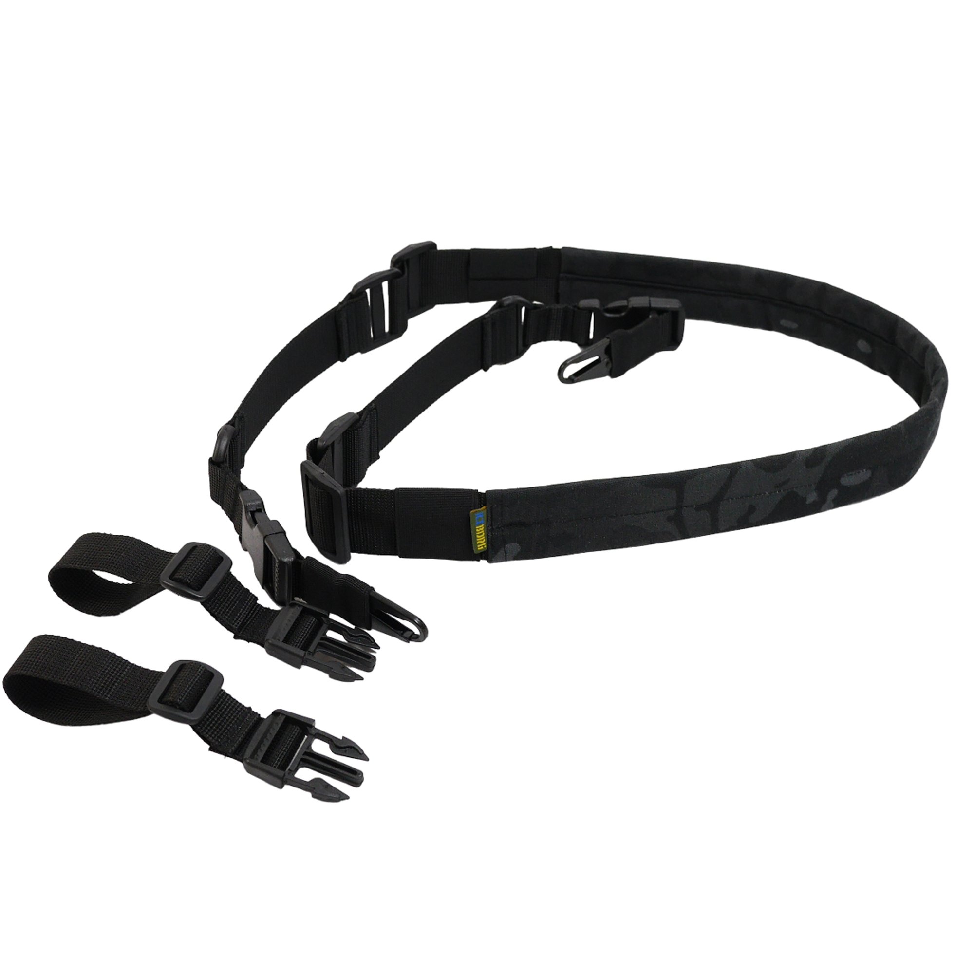 Ремінь 2-точковий Kiborg для АК,РПК Чорний мультикам KIBORG