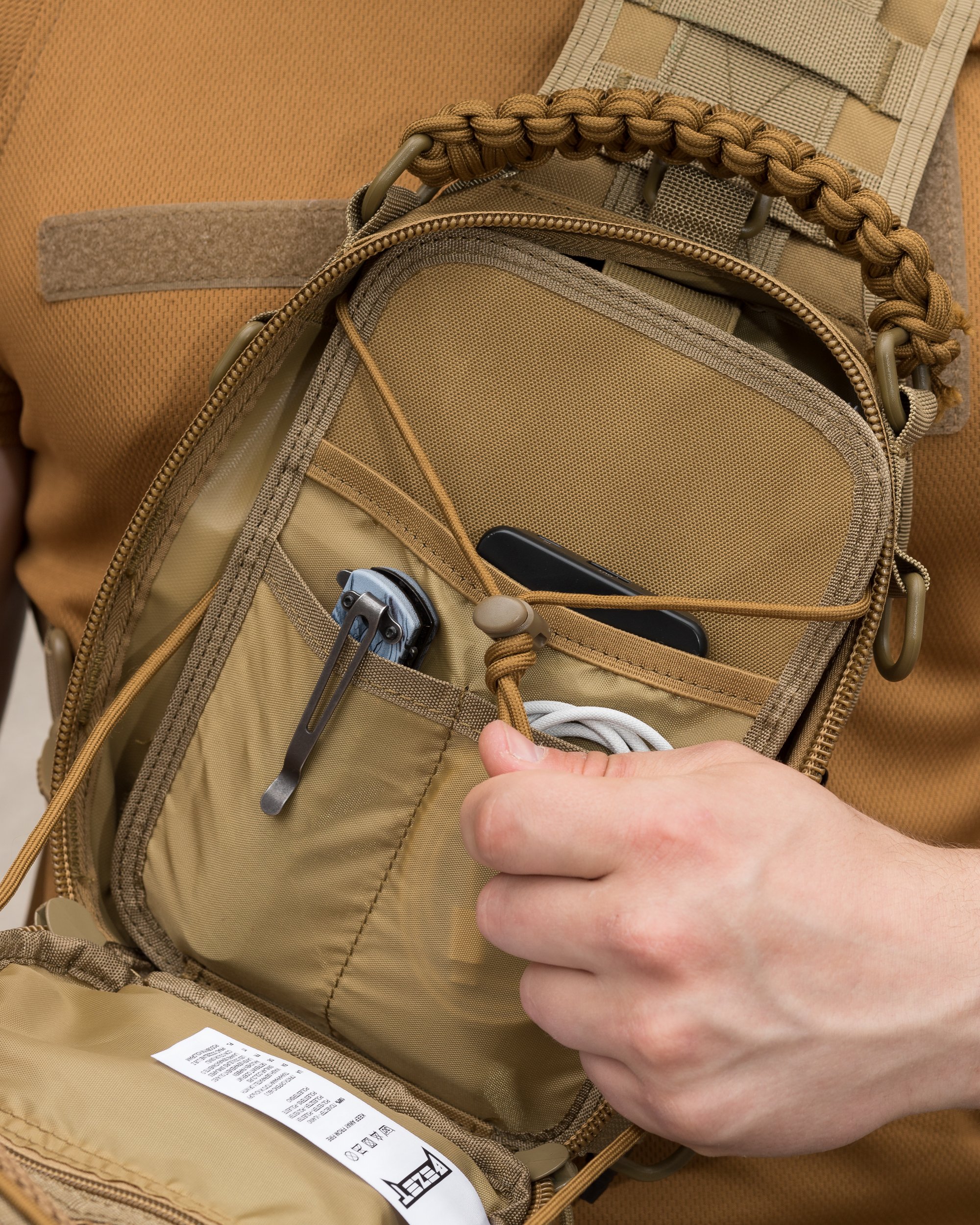 Месенджер BEZET Конвой 2.0 пісочний - Фото 9