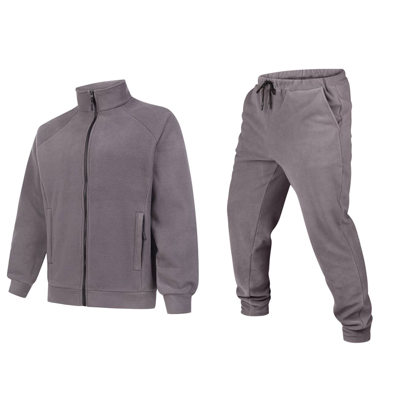 Костюм флісовий Реглан NEW, графіт PlusPlus