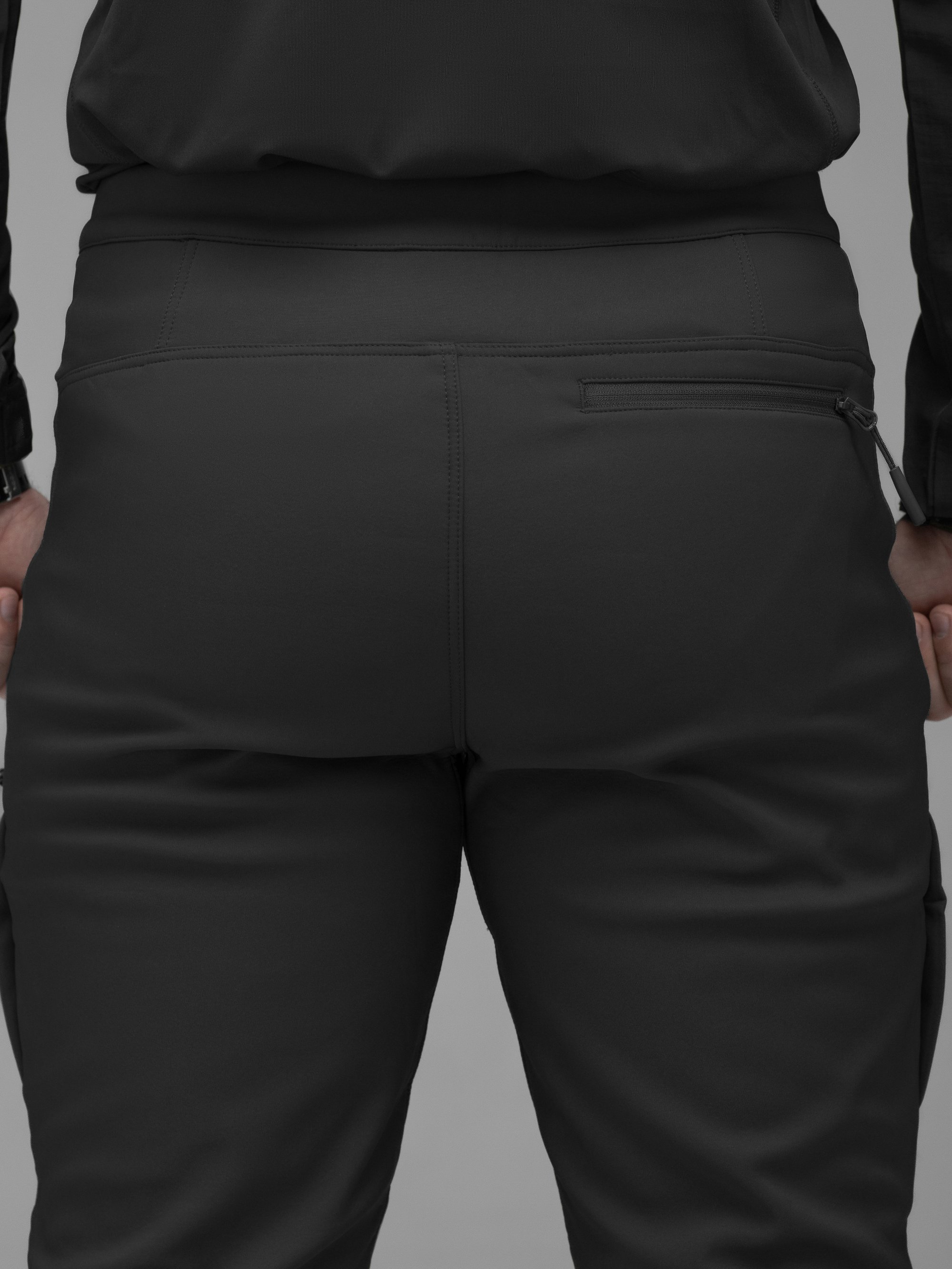 Брюки карго тактичні Softshell BEZET Techwear чорний - Фото 18