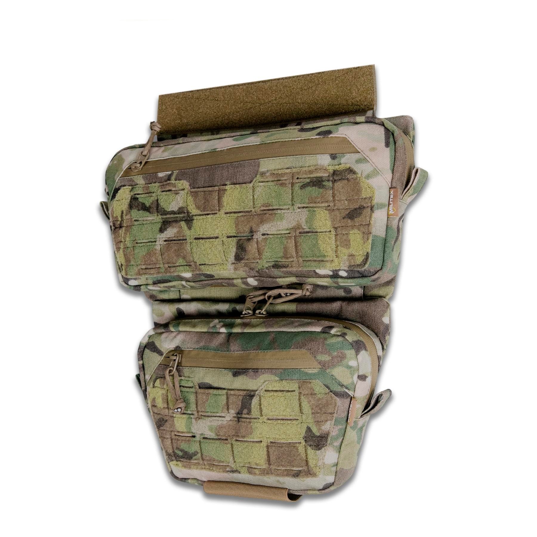 Комплект (захист живота + сумка) Militex Cordura original USA Мультикам розмір (L) KIBORG