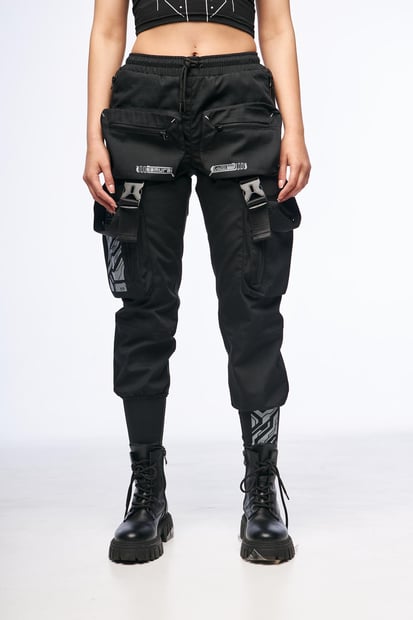 Карго штани з ріпстопу та принтами "SW-2422" TURWEAR