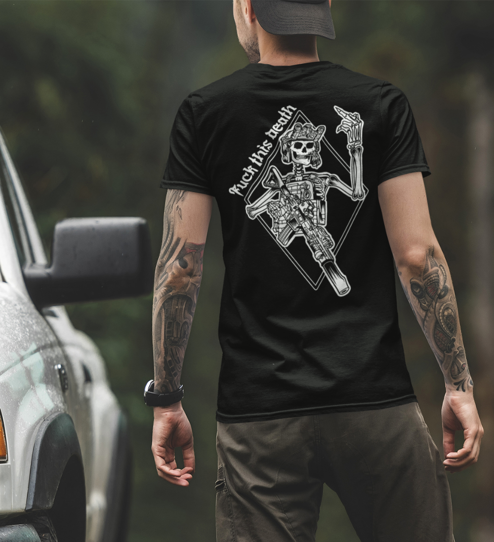 Футболка Warrior 04 чорна We feel