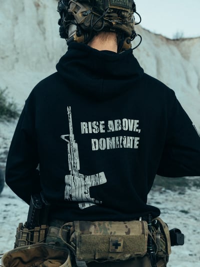 Худі BEZET Commando чорний - Фото 9