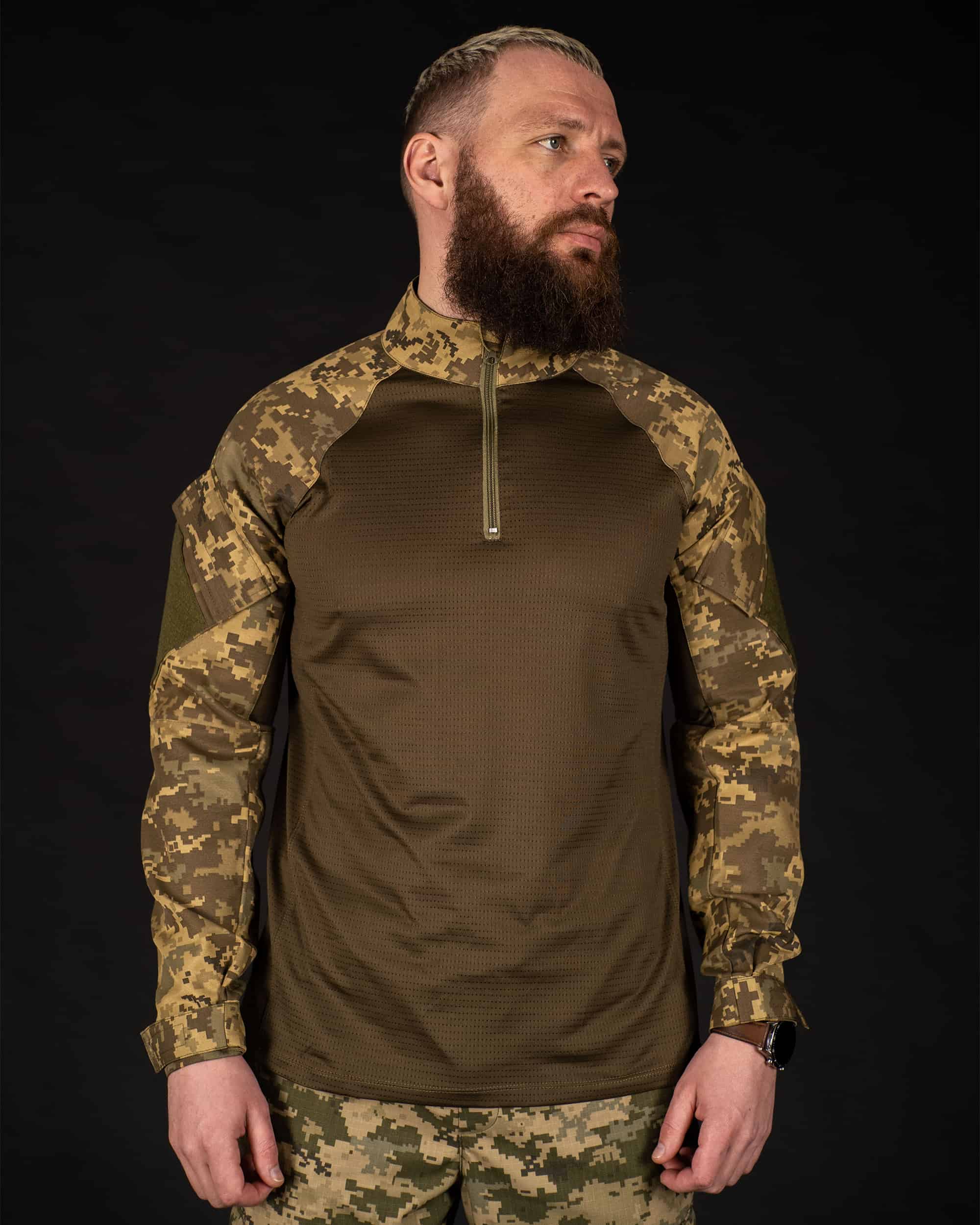 Тактична сорочка UBACS з налокотниками - Піксель Olymp