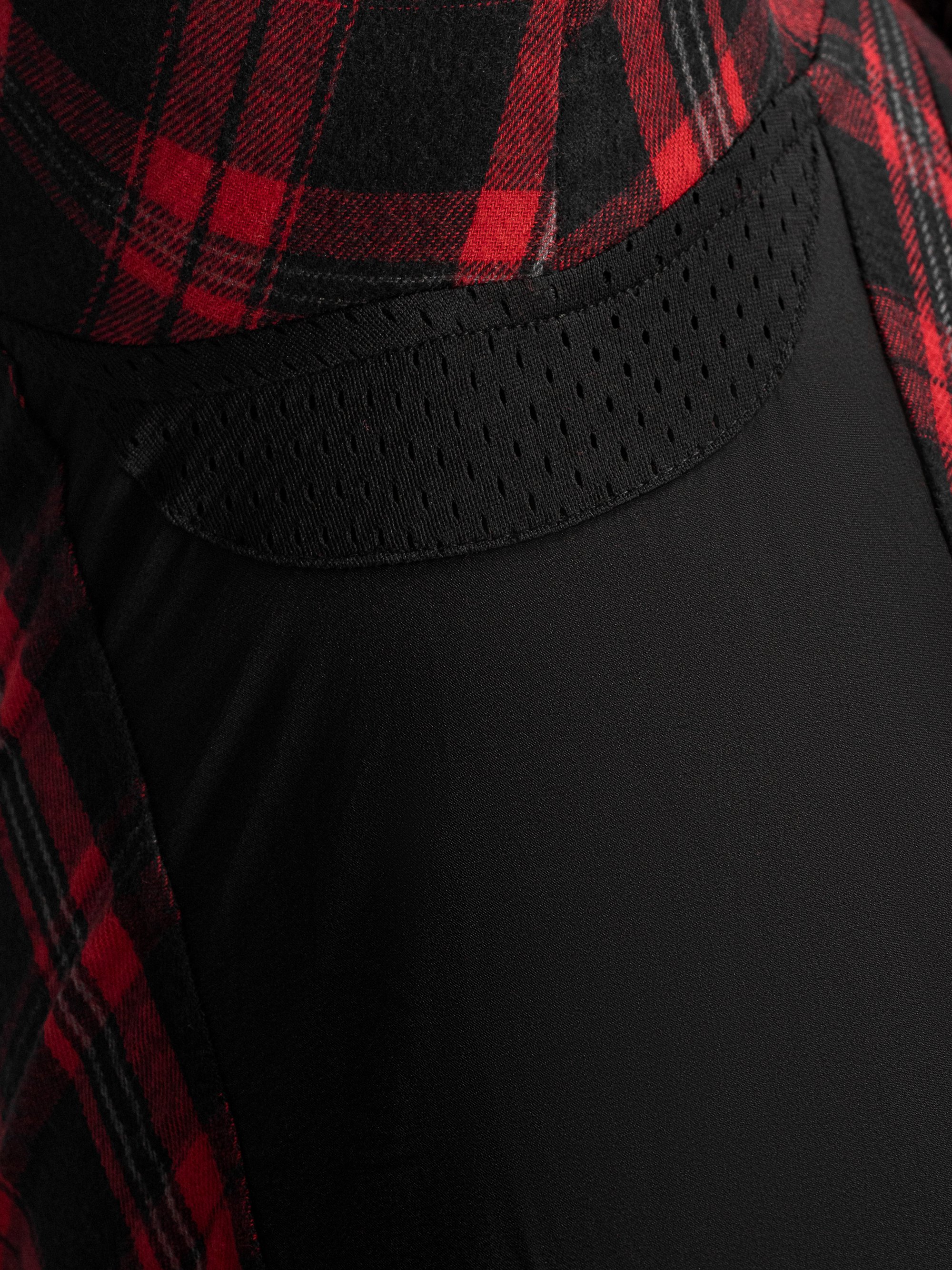 Сорочка фланелева жіноча BEZET Defender чорний/червоний - Фото 17