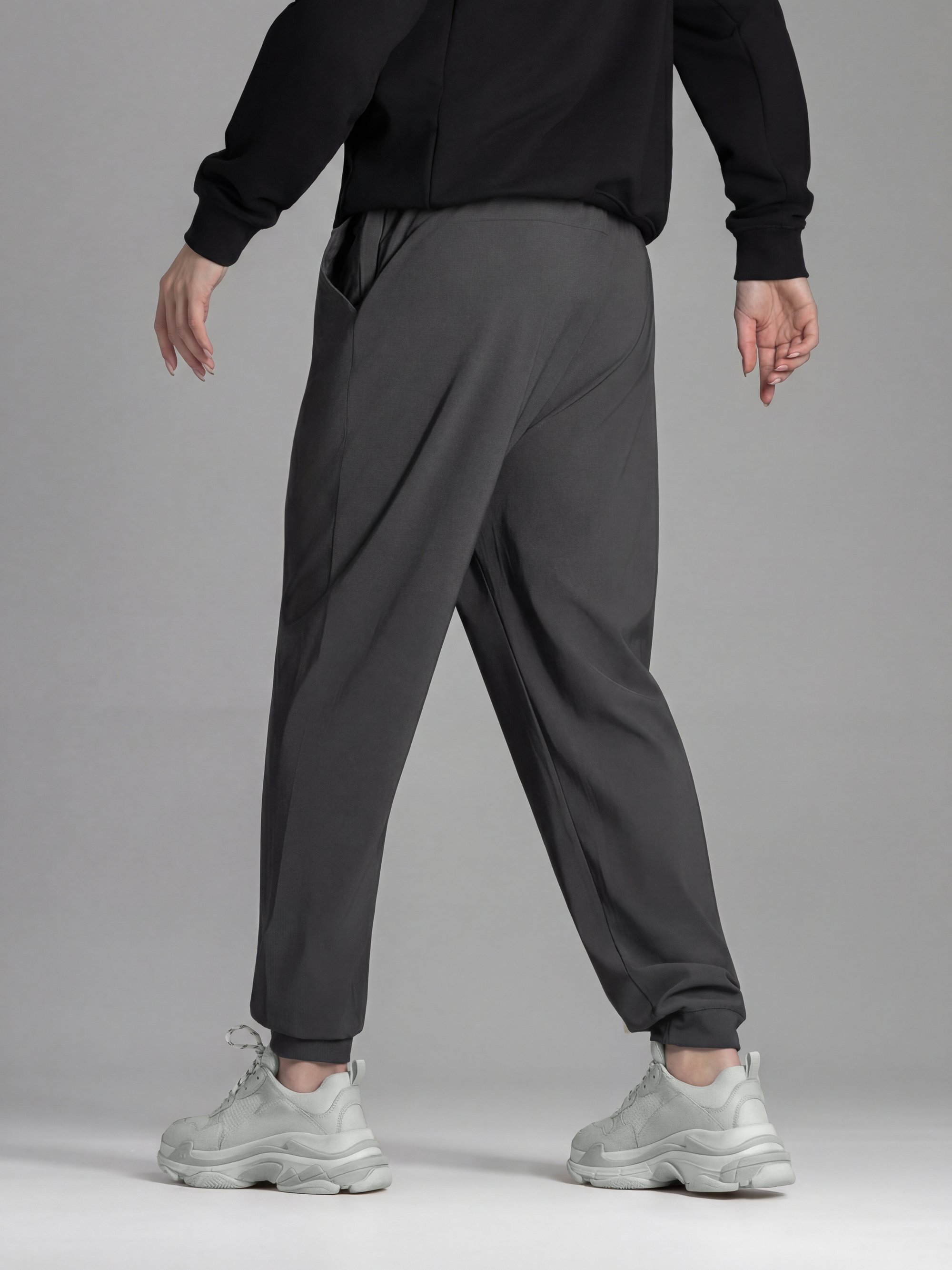 Штани жіночі карго BEZET Raw сірий - Фото 2