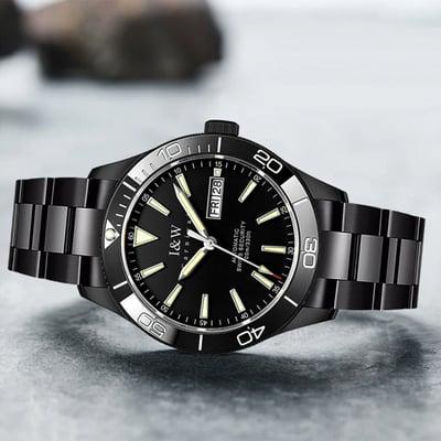 Чоловічий механічний годинник Carnival Shark 10 Bar - Фото 3