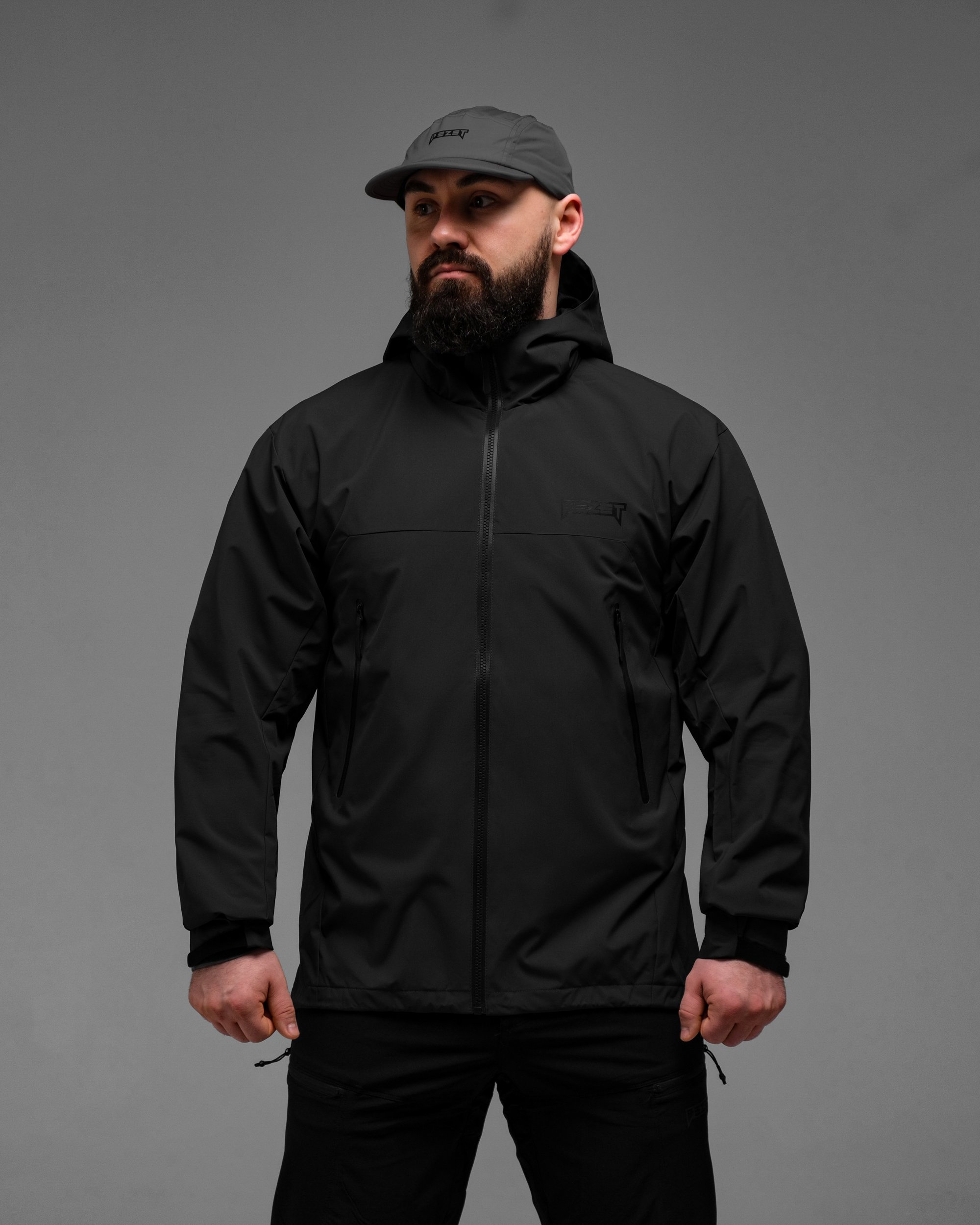 Куртка вітрівка BEZET WindBreaker чорний - Фото 7