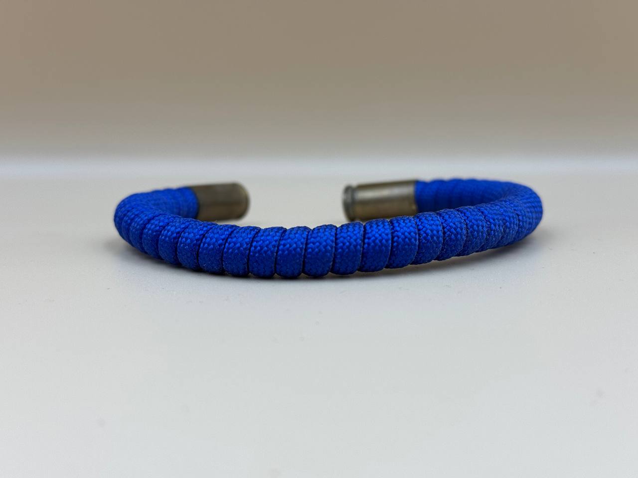 Браслет із паракорду та гільз синій BATART UA