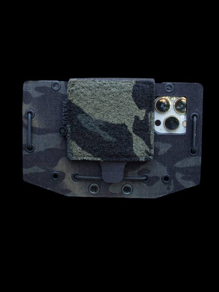 Утримувач телефону Quesadilla Black Multicam Мультикам MALVA AMMUNITION UKRAINE