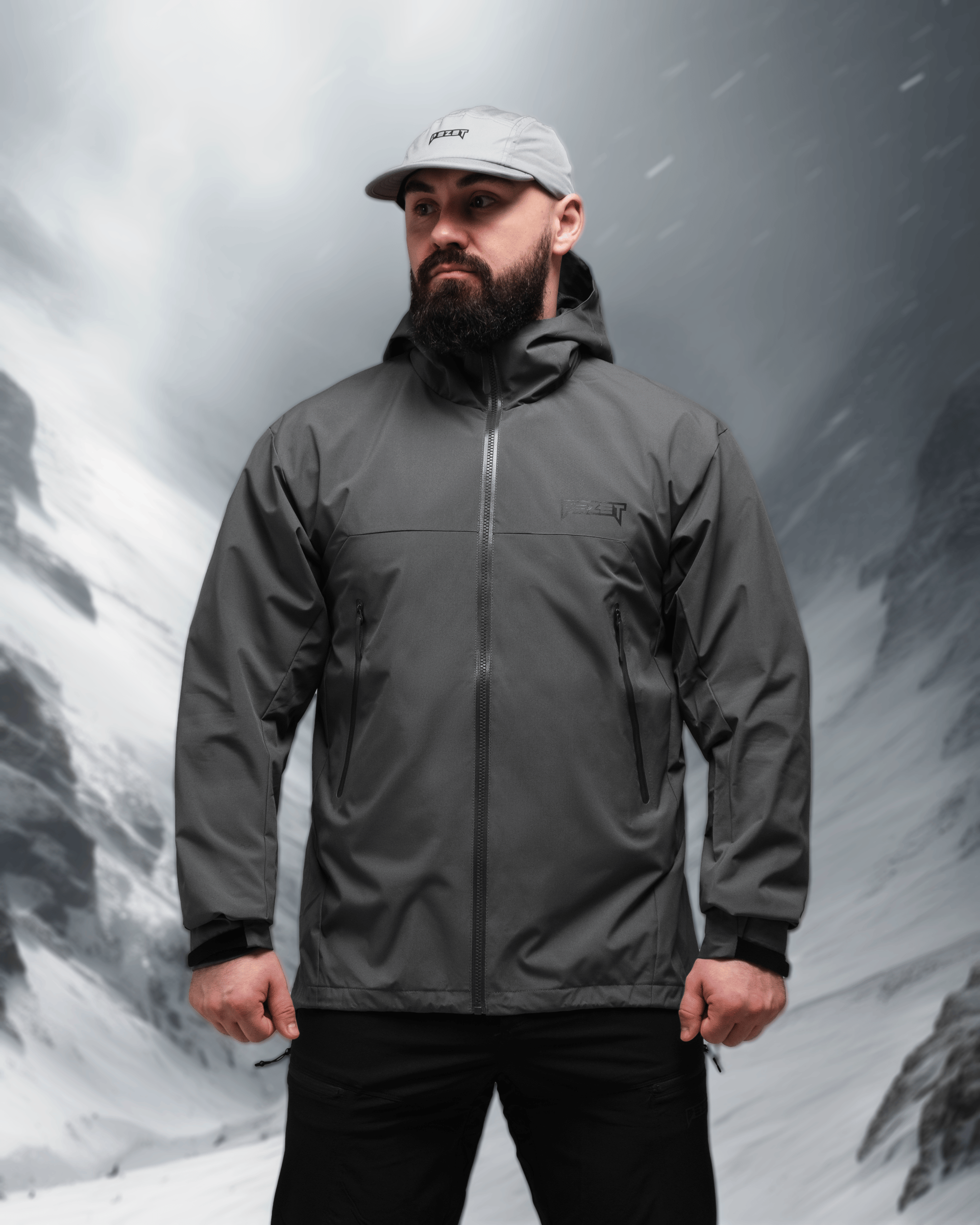 Куртка вітрівка BEZET WindBreaker сірий