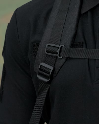 Рюкзак тактичний BEZET Commando чорний - Фото 25