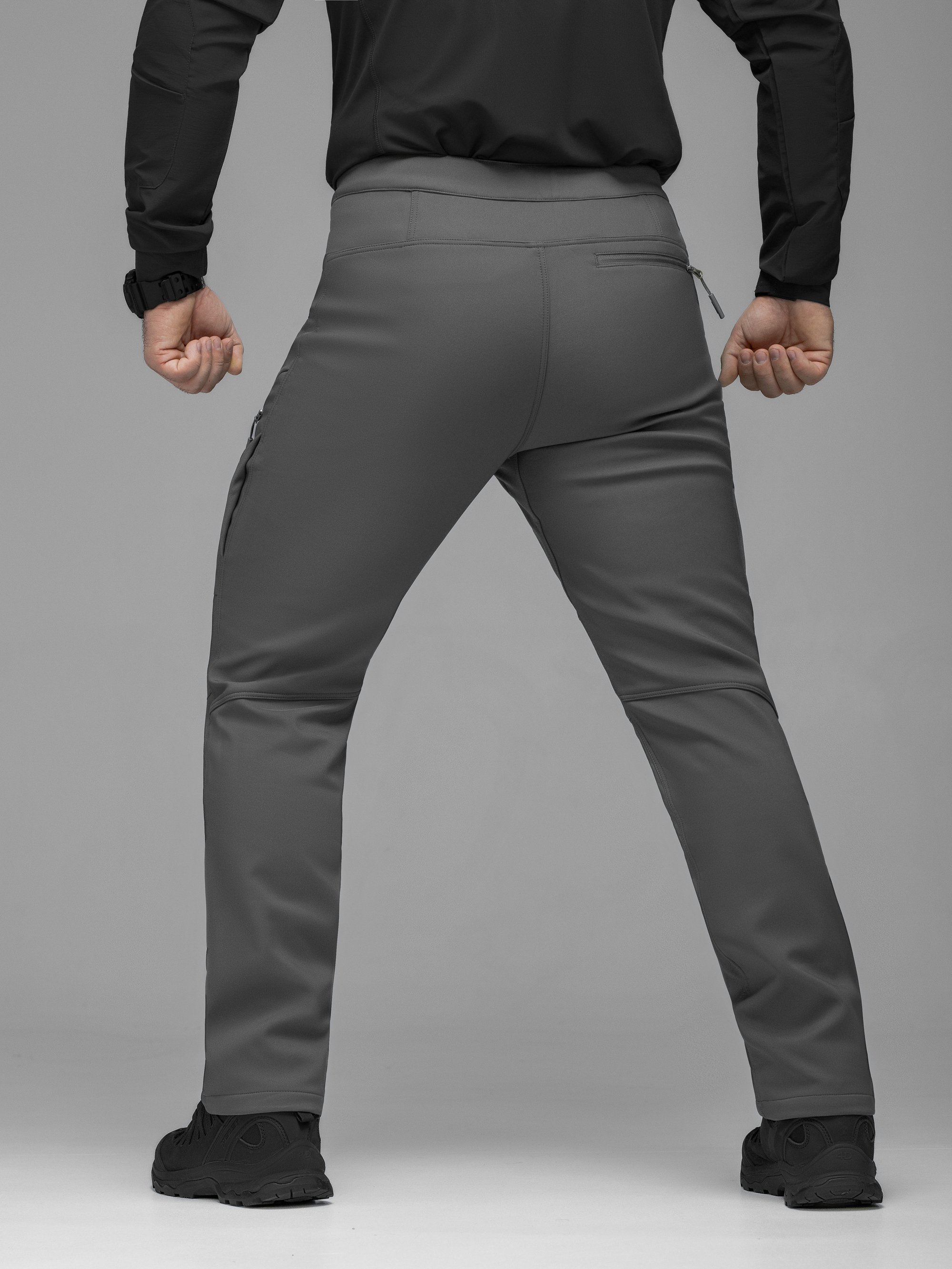 Брюки карго тактичні Softshell BEZET Techwear сірий - Фото 13