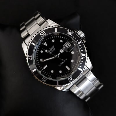 Чоловічий механічний годинник Winner Basel - Фото 6