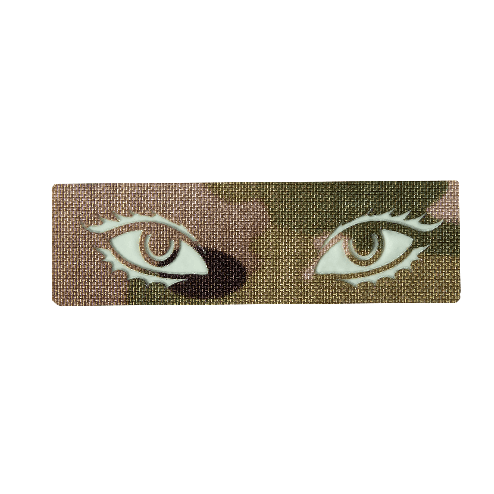 Патч Camotec Очі з віями Мультикам KOMBAT