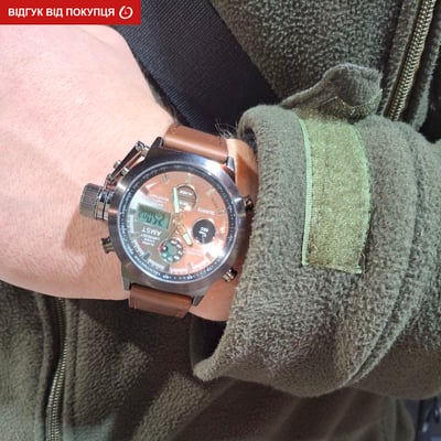 Чоловічий водостійкий тактичний годинник AMST Mountain - Фото 23